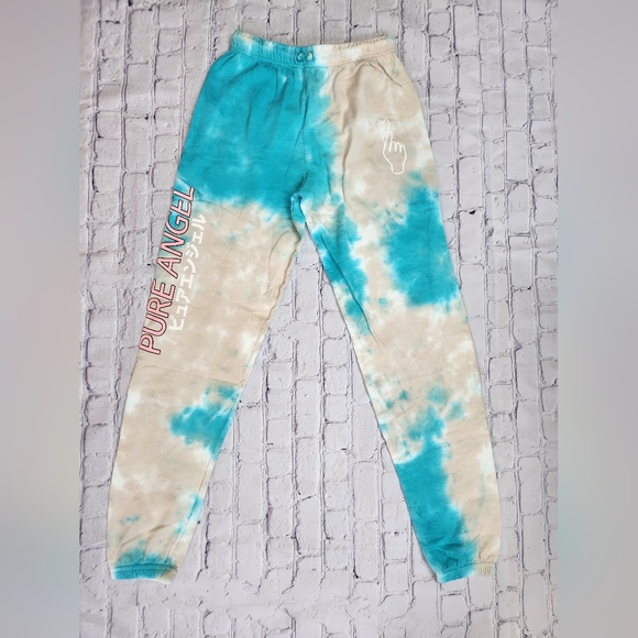 Dolls Kill Pants - Dolls Kill Pure Angel Joggers Sweatpants
